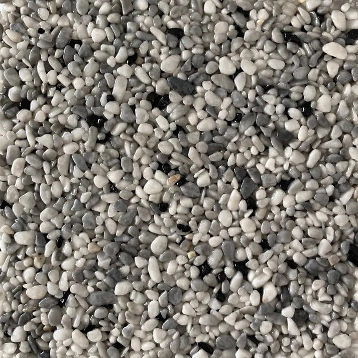 Steinteppich-Komplettset - Marmorkies 2-4mm bei Bauchemie.at online bestellen