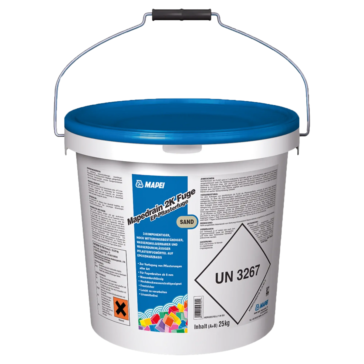 MAPEI Mapedrain 2K Fuge Epoxid-Pflasterfugenmörtel 25kg