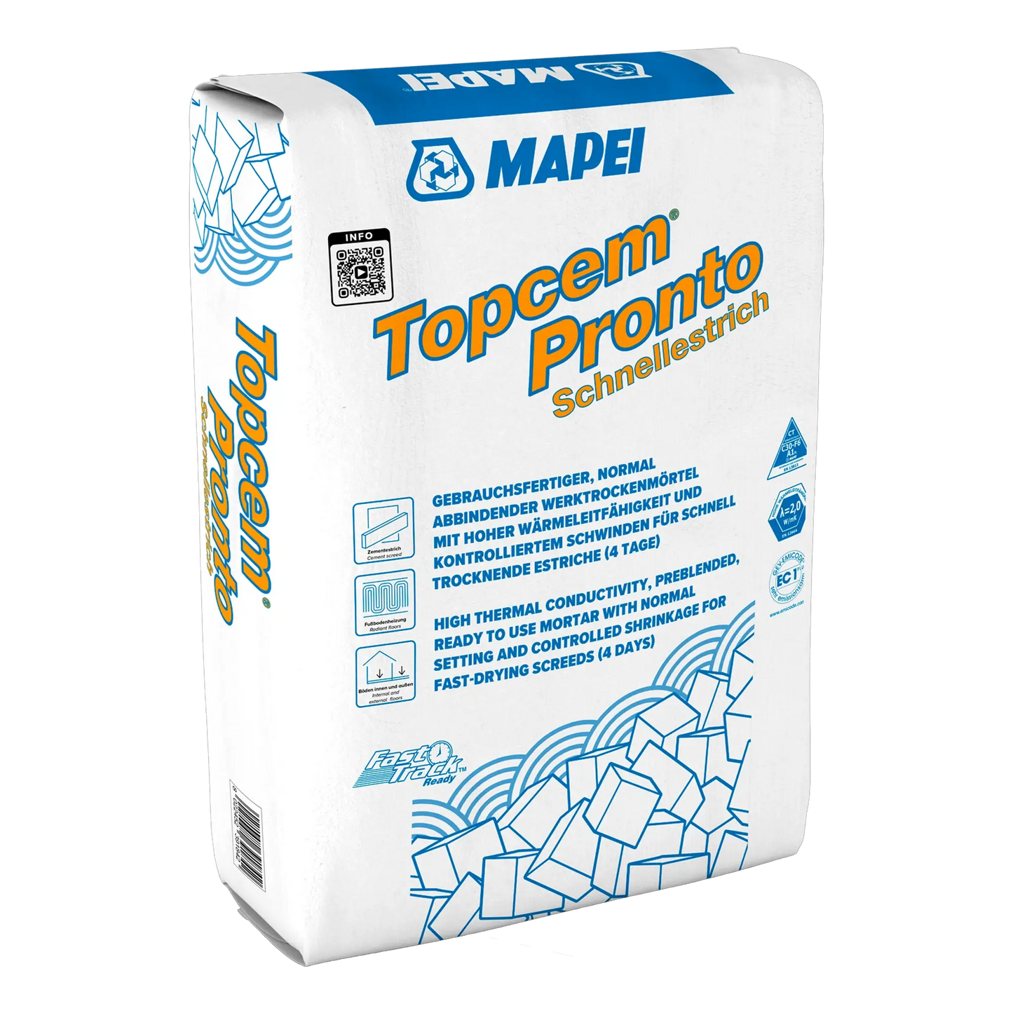 MAPEI Topcem Pronto 25kg bei Bauchemie.at online bestellen