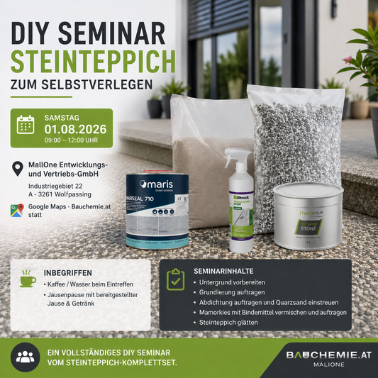 DIY Seminar – Steinteppich zum Selbstverlegen