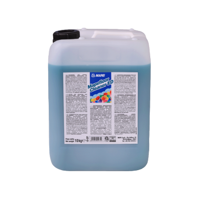 Mapefloor Cleaner ED 10kg, Frontansicht des Kanisters