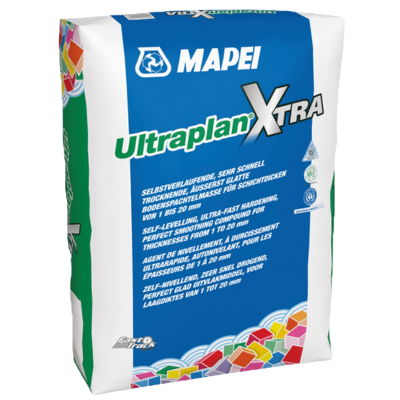 Ultraplan Xtra 25kg, Frontansicht des Sacks