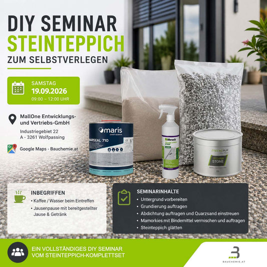 DIY Seminar – Steinteppich zum Selbstverlegen 19.09.2026