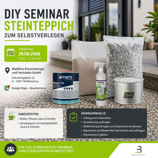 DIY Seminar – Steinteppich zum Selbstverlegen am 29.08.2026