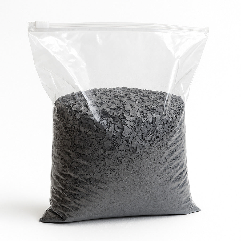 Farbchips in verschiedenen Farben 1kg - Eisengrau