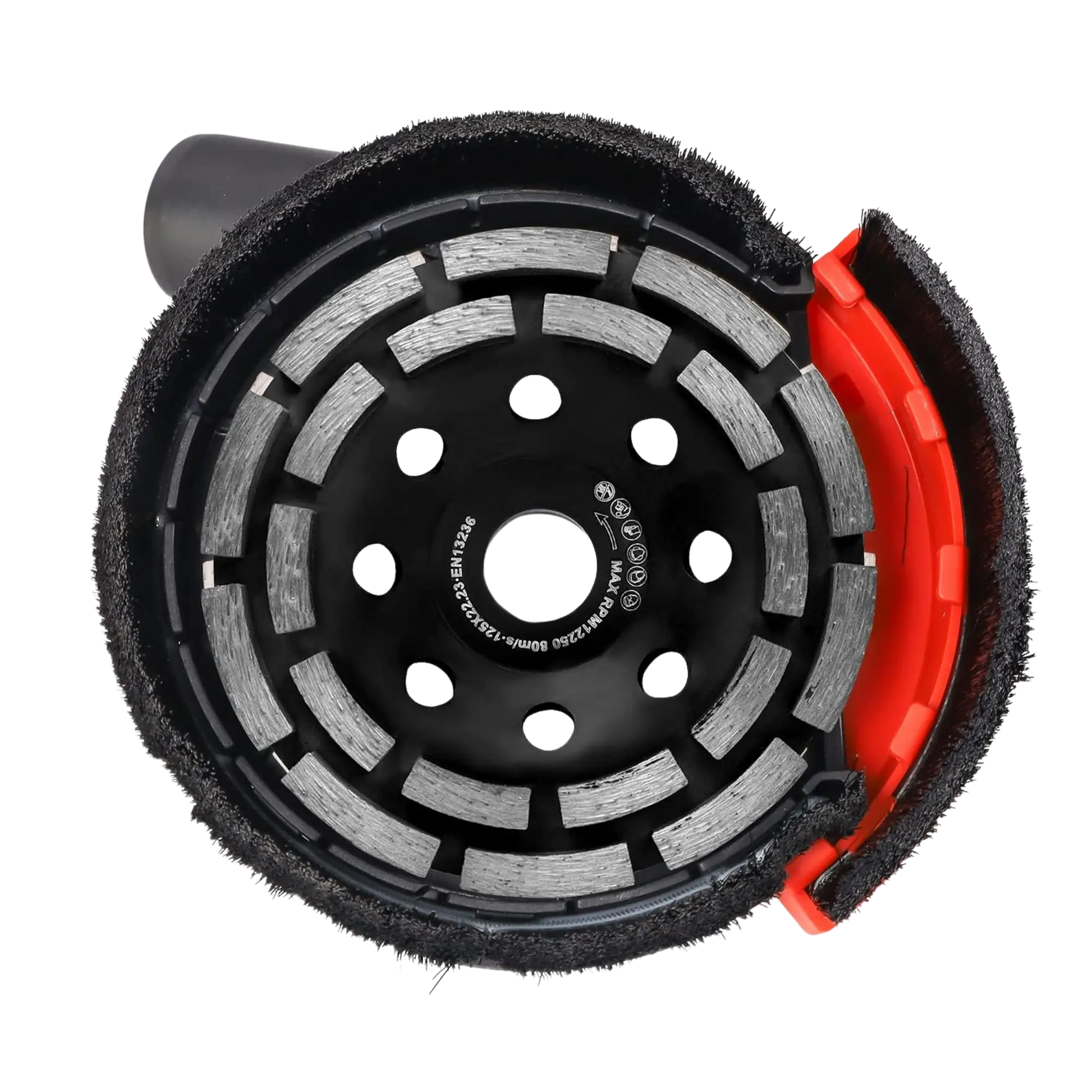 HERZO Universal Absaughaube für Winkelschleifer 115/125mm + Diamant-schleiftopf 125mm bei Bauchemie.at online bestellen