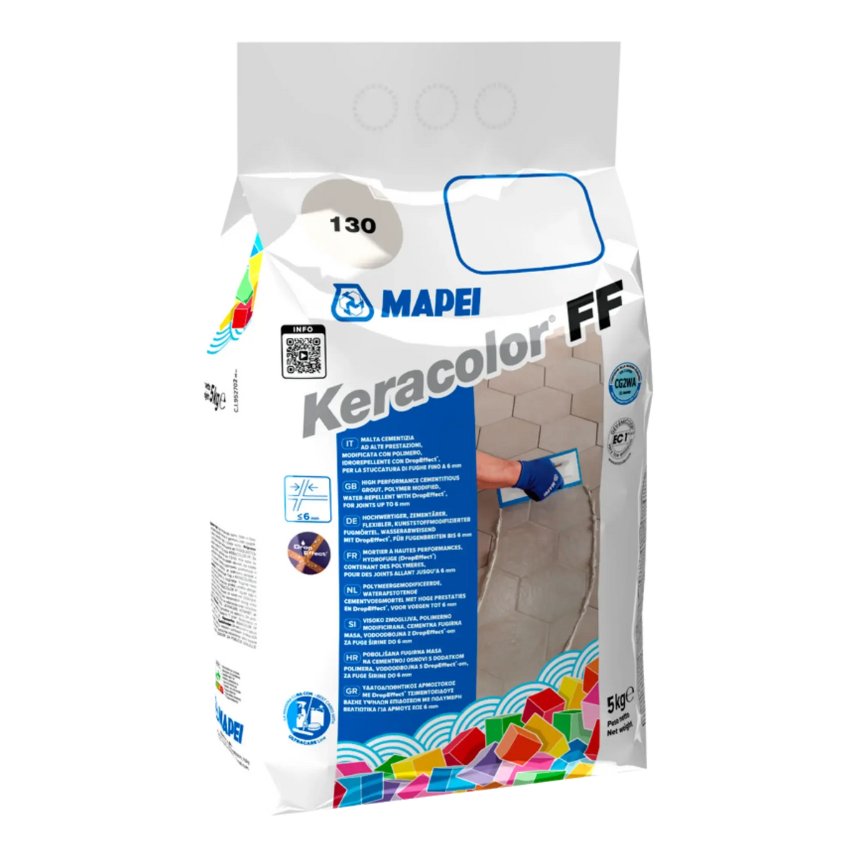 MAPEI Keracolor FF Flexfugenmörtel CG2WA bis 6mm 5kg in verschiedenen Farben