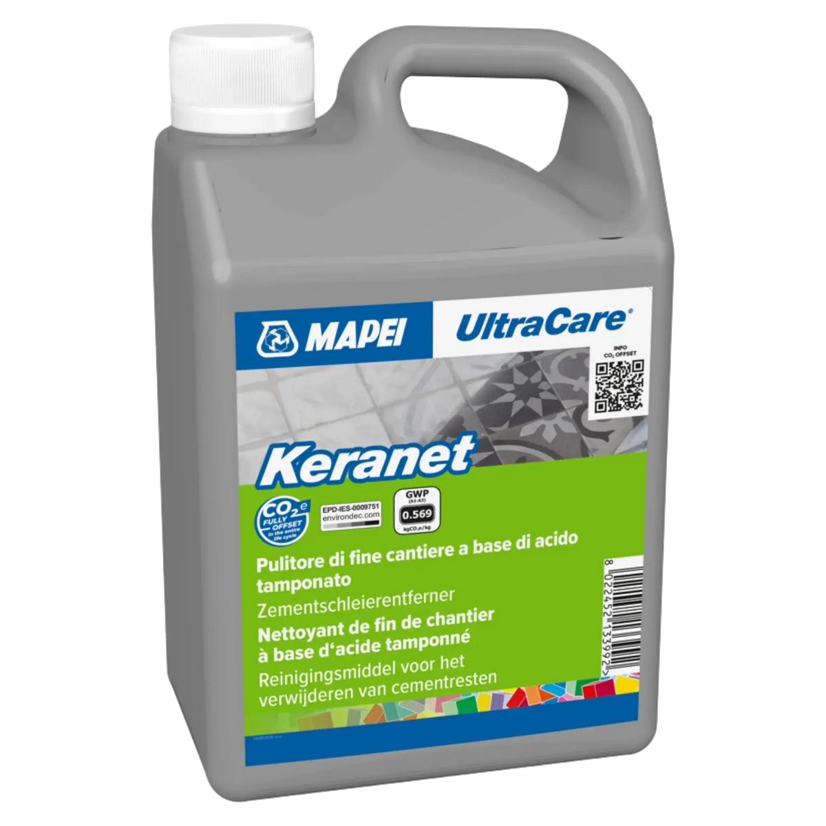 MAPEI UltraCare Keranet Zementschleier-Entferner 1 l