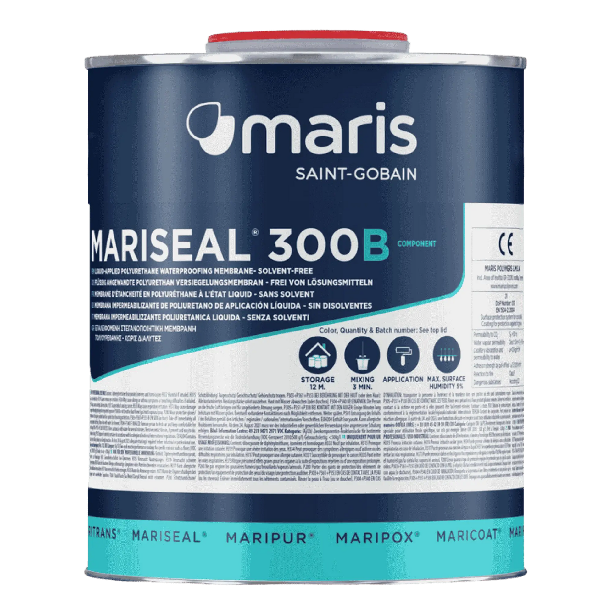 MARIS Mariseal 300 Komp. A+B 17,5kg - Bauchemie.at