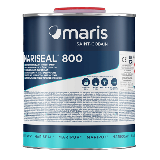 Mariseal 800 - 10kg, Fronansicht des Kübels