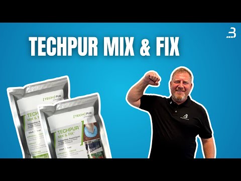 TECHPUR Mix & Fix - 2K Fertig-PU-Bauschaum 700ml - Produktvideo mit Anwendung