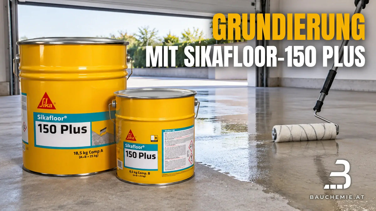 Sikafloor-150 erklärt | Anwendungsvideo | Bauchemie.at

