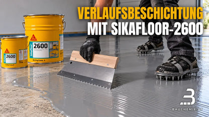 Sikafloor-2600 erklärt | Anwendungsvideo | Bauchemie.at