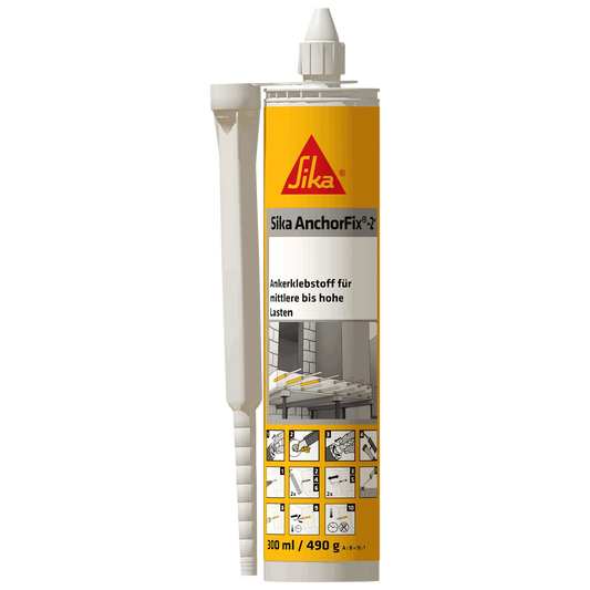 Sika AnchorFix-2+ Komponente A+B Kartusche 300ml | Bauchemie.at