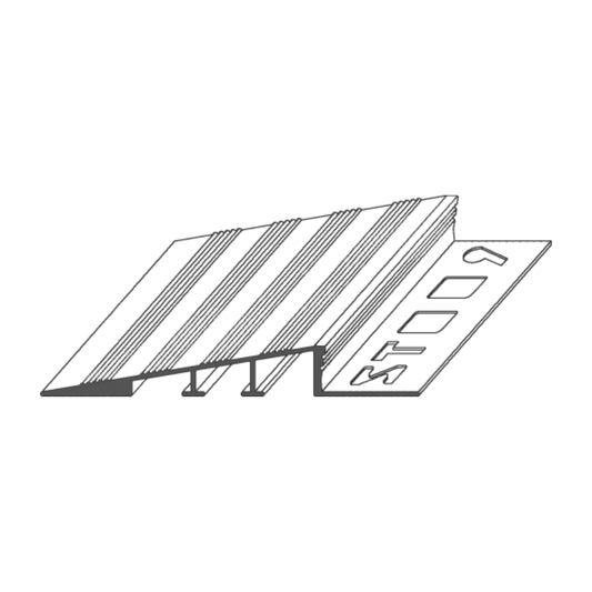 ST-PROFILE Ausgleichsprofil Aluminium breit silber eloxiert 3m