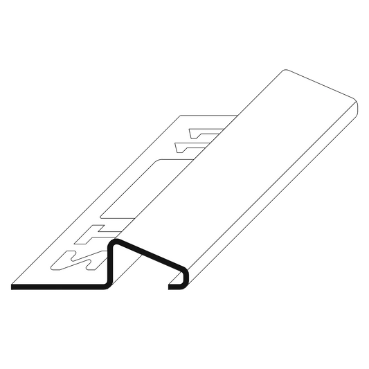 ST-PROFILE Ausgleichsprofil Edelstahl 3D-poliert 2,5m