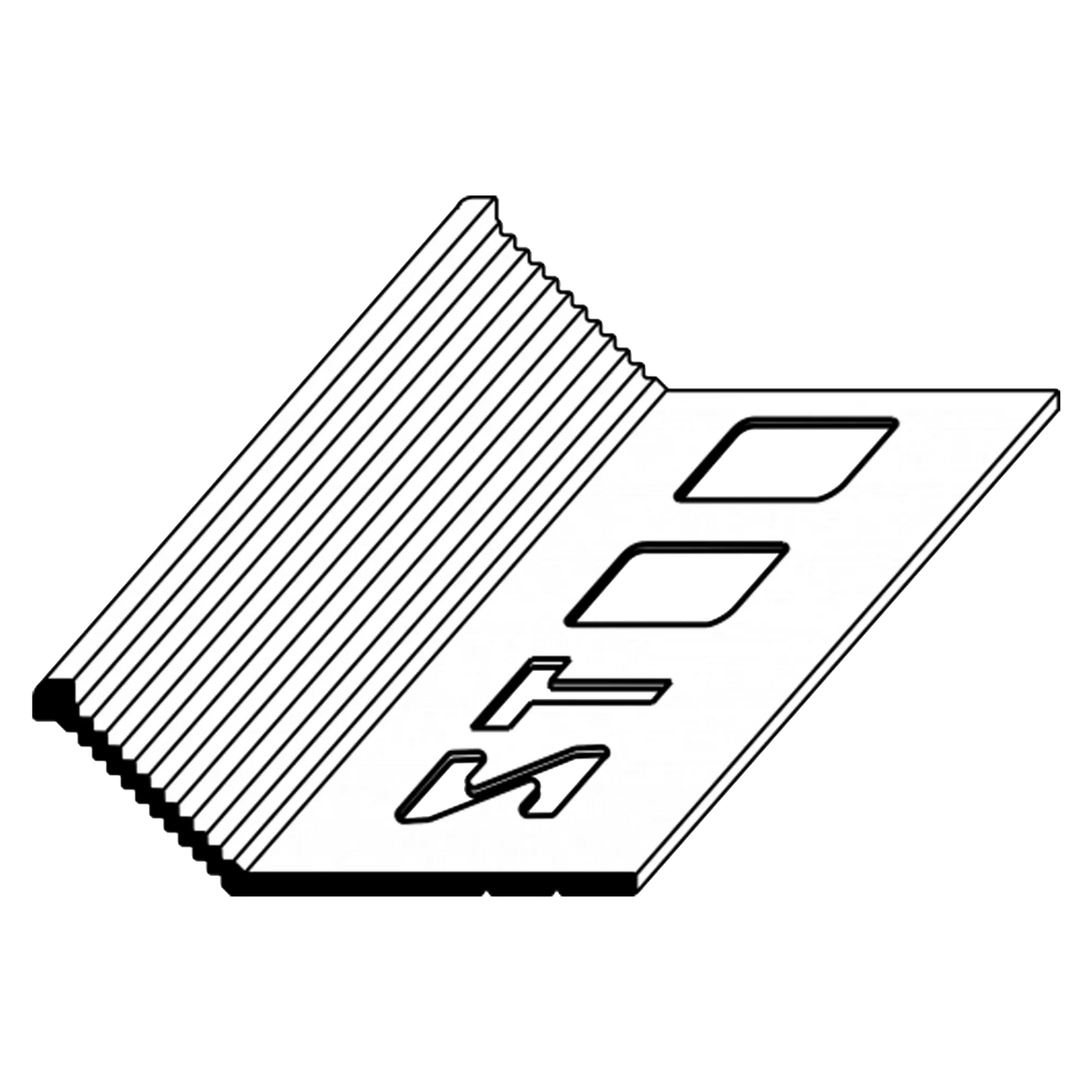 ST-PROFILE Eckprofil Aluminium eloxiert