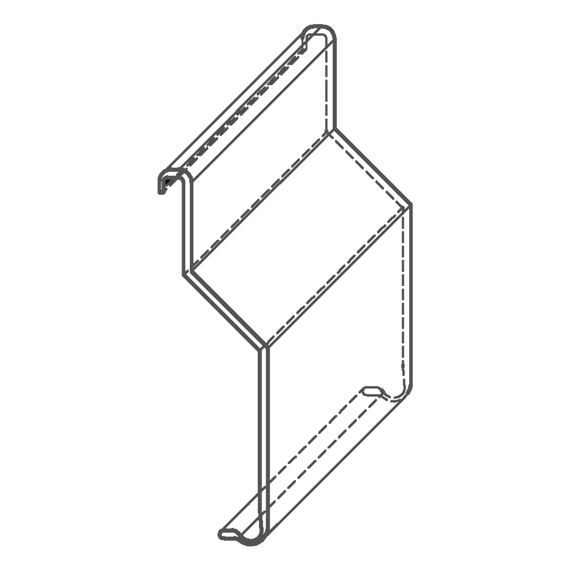 ST-PROFILE Verbindungsstück - Aluminium pulverbeschichtet