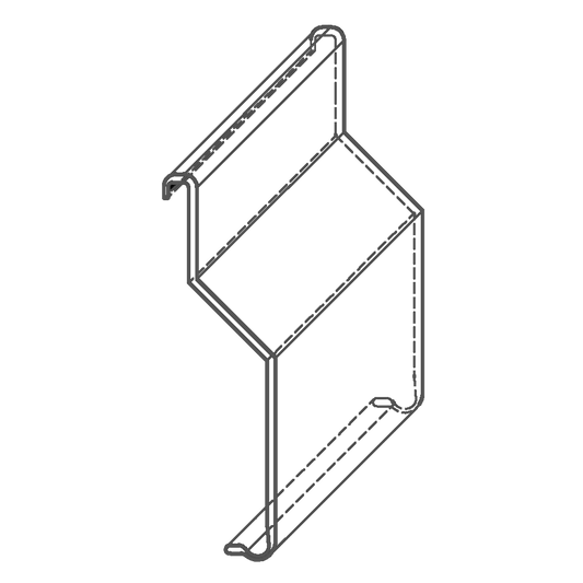 ST-PROFILE Verbindungsstück - Aluminium pulverbeschichtet