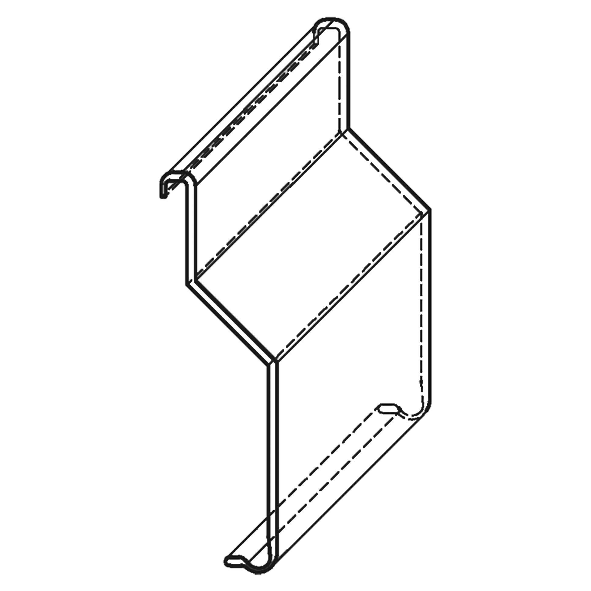 ST-PROFILE Verbindungsstück - Aluminium pulverbeschichtet