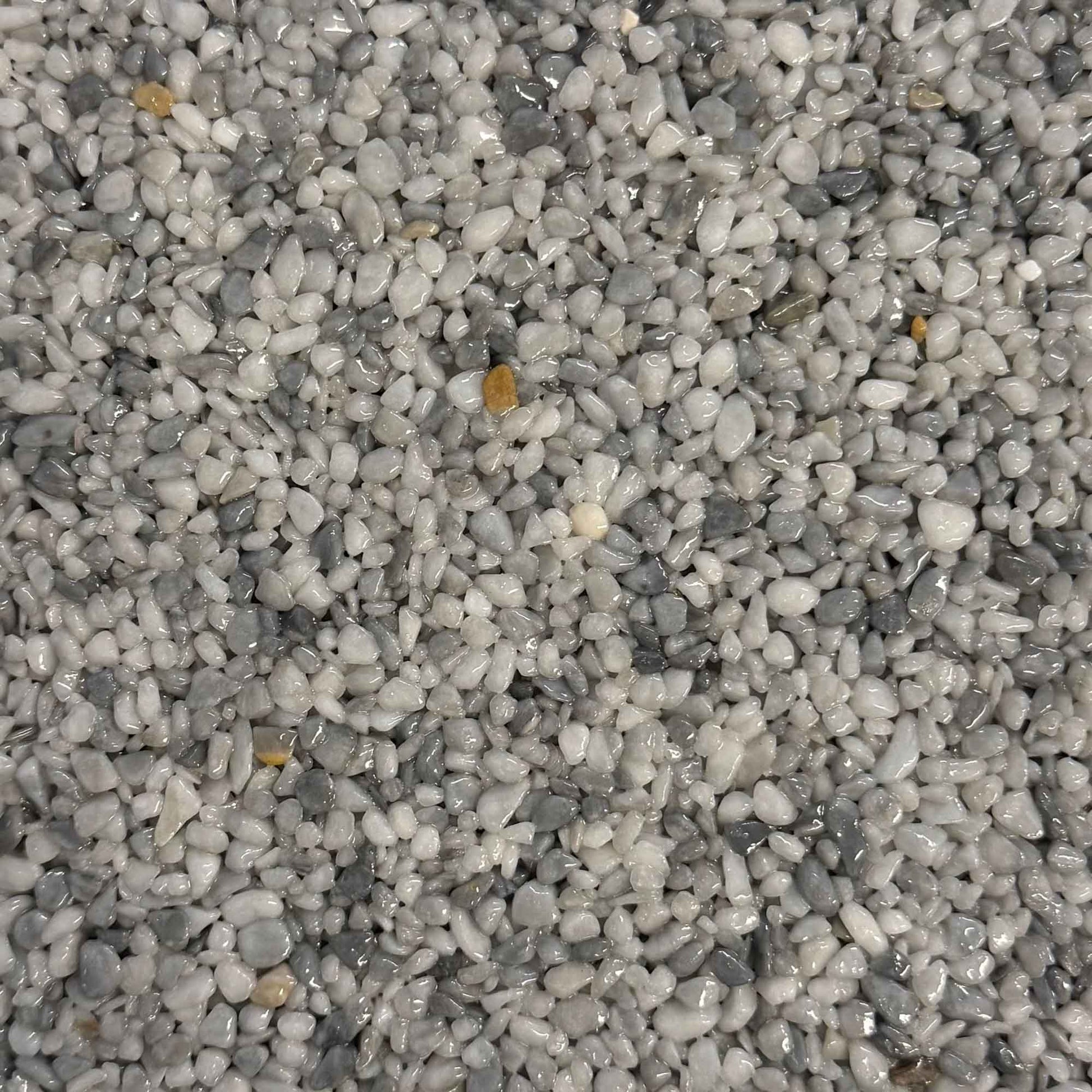 TECHPUR Marmorkies für Steinteppich - Farbe Bardiglio (2-4mm) 25kg | Bauchemie.at