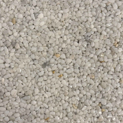 TECHPUR Marmorkies für Steinteppich - Farbe Bianco Carrara (2-4mm) 25kg | Bauchemie.at