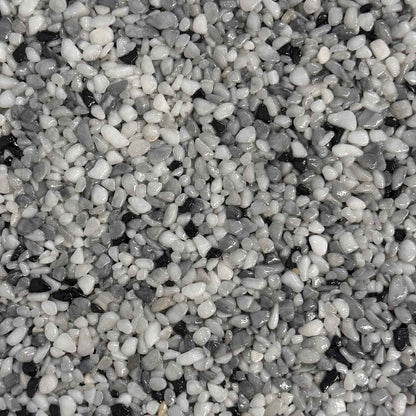 TECHPUR Marmorkies für Steinteppich - Farbe Grigio Greco - Business Grau (2-4mm) 25kg | Bauchemie.at