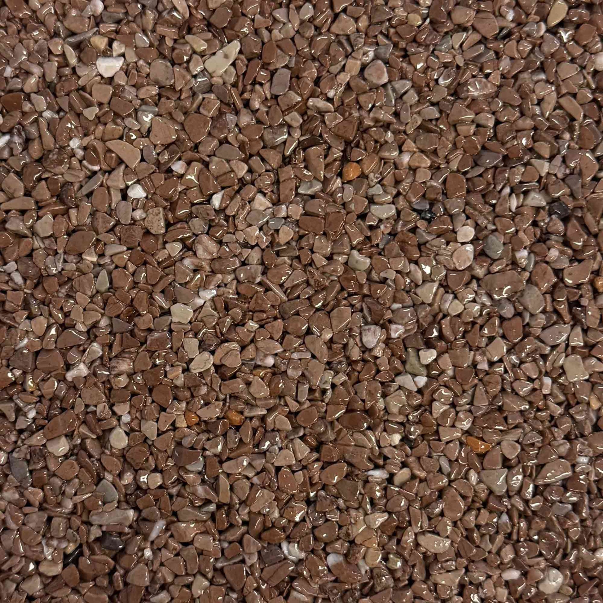 TECHPUR Marmorkies für Steinteppich - Farbe Marrone Braun (2-4mm) 25kg | Bauchemie.at