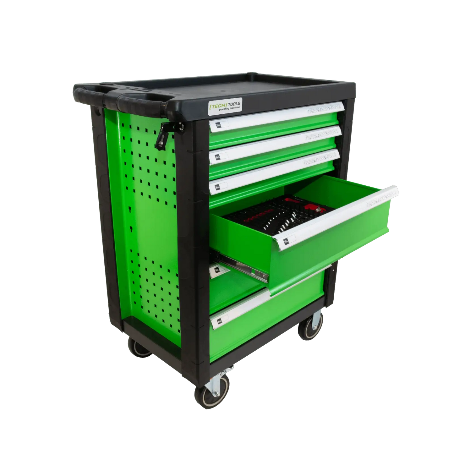 TECHTOOLS Werkzeugwagen (201-teilig) 3-Lade offen | Bauchemie.at