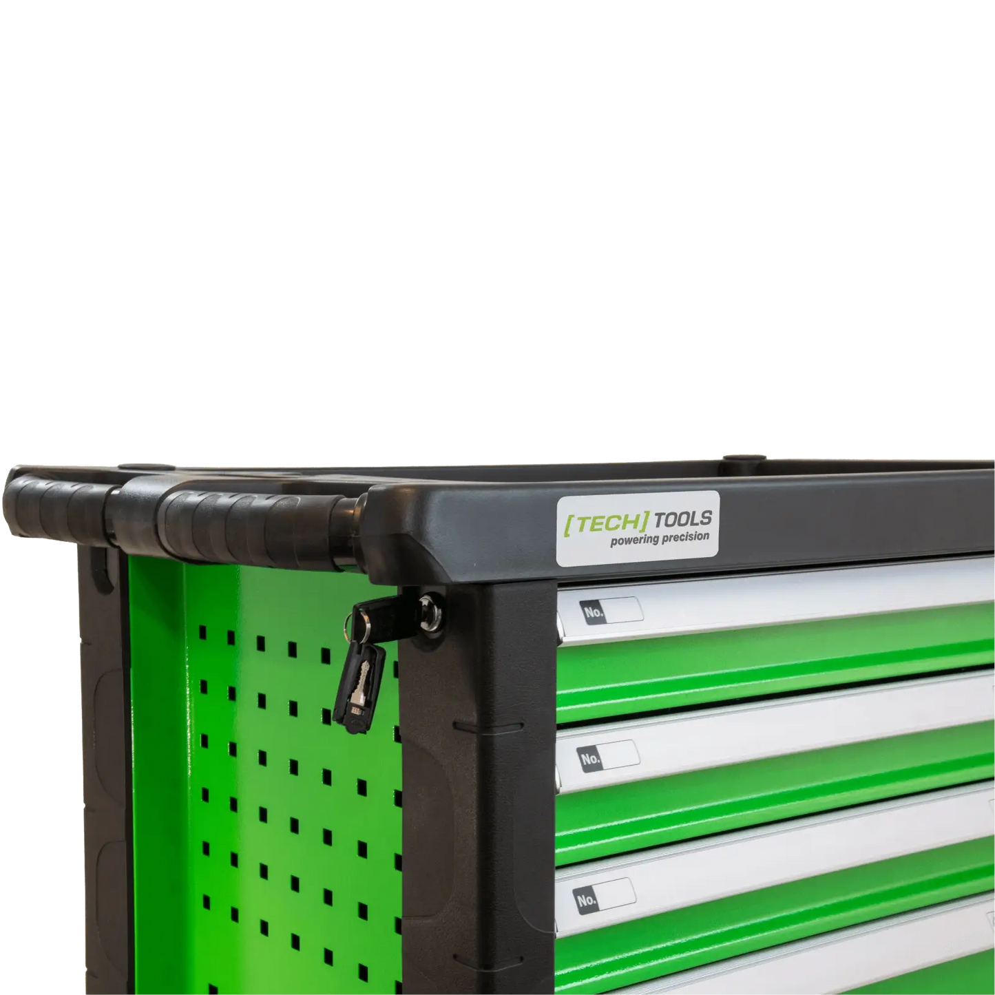 TECHTOOLS Werkzeugwagen (201-teilig) Nahaufnahme | Bauchemie.at