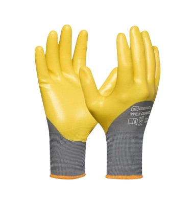 GEBOL glove "Wet Guard yellow"